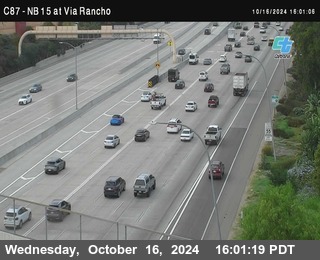 NB 15 & Via Rancho Pkwy