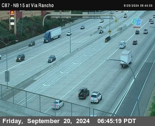 NB 15 & Via Rancho Pkwy