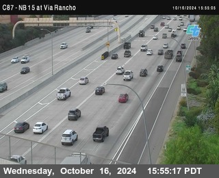 NB 15 & Via Rancho Pkwy