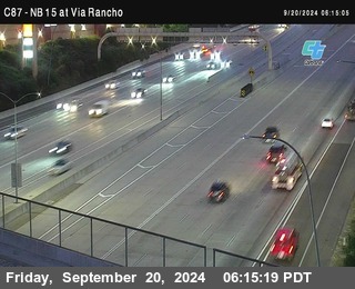 NB 15 & Via Rancho Pkwy