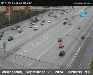 NB 15 & Via Rancho Pkwy