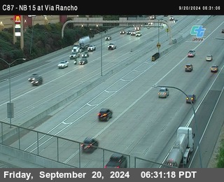 NB 15 & Via Rancho Pkwy