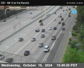 NB 15 & Via Rancho Pkwy