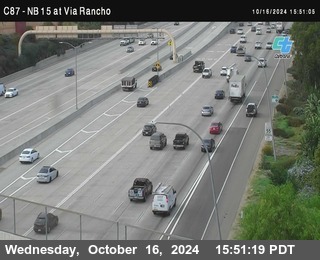 NB 15 & Via Rancho Pkwy