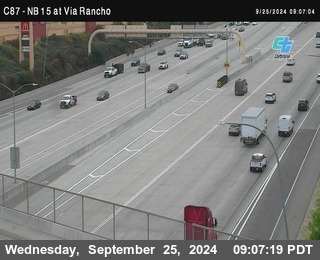 NB 15 & Via Rancho Pkwy