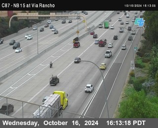 NB 15 & Via Rancho Pkwy