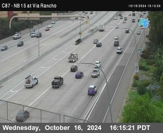 NB 15 & Via Rancho Pkwy