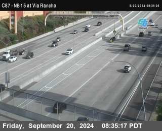 NB 15 & Via Rancho Pkwy