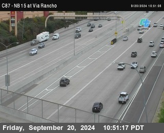 NB 15 & Via Rancho Pkwy