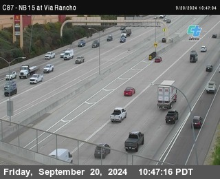 NB 15 & Via Rancho Pkwy