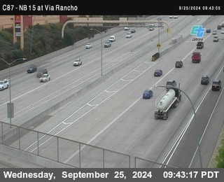 NB 15 & Via Rancho Pkwy