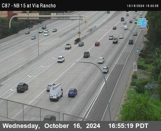 NB 15 & Via Rancho Pkwy