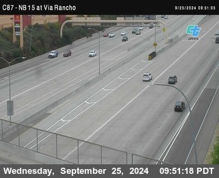 NB 15 & Via Rancho Pkwy