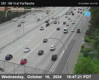 NB 15 & Via Rancho Pkwy