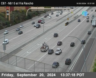 NB 15 & Via Rancho Pkwy