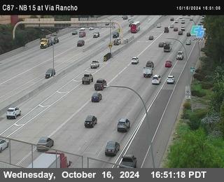 NB 15 & Via Rancho Pkwy