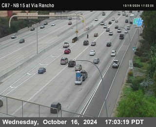 NB 15 & Via Rancho Pkwy