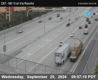 NB 15 & Via Rancho Pkwy