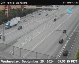 NB 15 & Via Rancho Pkwy