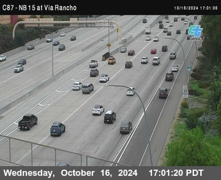 NB 15 & Via Rancho Pkwy