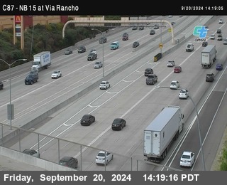 NB 15 & Via Rancho Pkwy