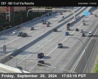 NB 15 & Via Rancho Pkwy