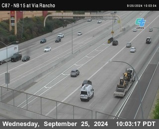 NB 15 & Via Rancho Pkwy