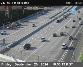 NB 15 & Via Rancho Pkwy