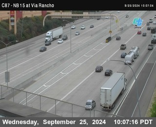 NB 15 & Via Rancho Pkwy