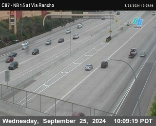 NB 15 & Via Rancho Pkwy