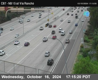 NB 15 & Via Rancho Pkwy