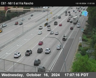 NB 15 & Via Rancho Pkwy