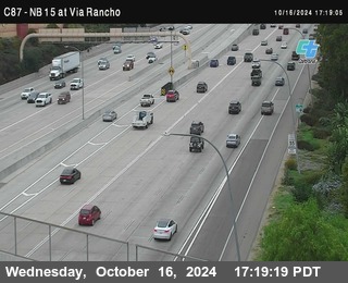 NB 15 & Via Rancho Pkwy