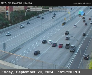 NB 15 & Via Rancho Pkwy