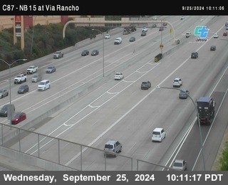 NB 15 & Via Rancho Pkwy