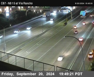 NB 15 & Via Rancho Pkwy