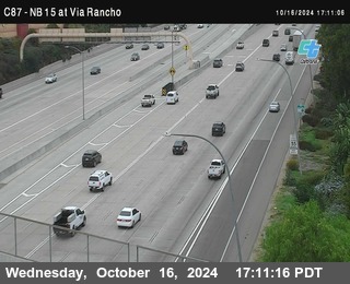 NB 15 & Via Rancho Pkwy