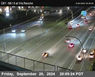 NB 15 & Via Rancho Pkwy