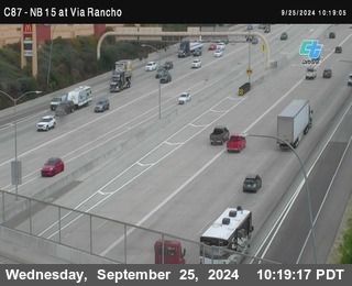 NB 15 & Via Rancho Pkwy