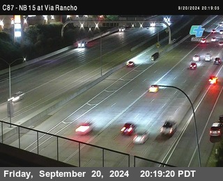 NB 15 & Via Rancho Pkwy