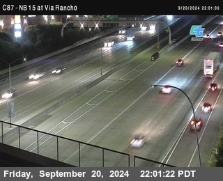 NB 15 & Via Rancho Pkwy