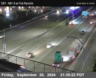 NB 15 & Via Rancho Pkwy