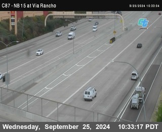 NB 15 & Via Rancho Pkwy