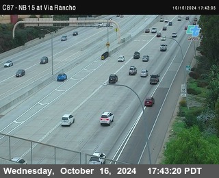 NB 15 & Via Rancho Pkwy