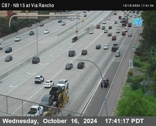 NB 15 & Via Rancho Pkwy