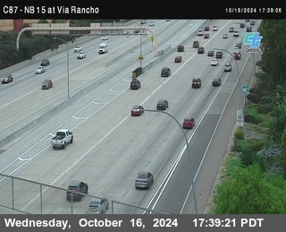 NB 15 & Via Rancho Pkwy