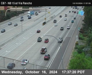 NB 15 & Via Rancho Pkwy