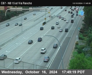 NB 15 & Via Rancho Pkwy