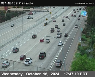 NB 15 & Via Rancho Pkwy