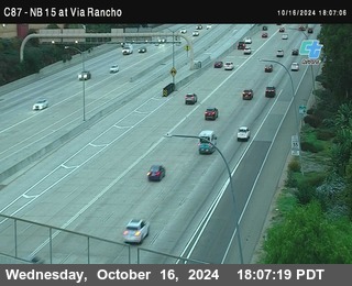 NB 15 & Via Rancho Pkwy